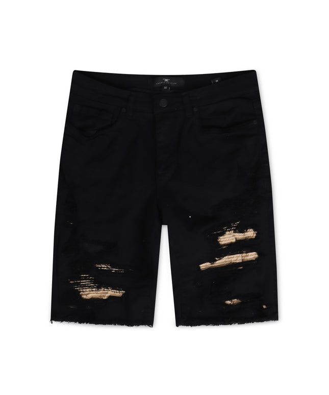 Jordan Craig Sienna Denim Shorts - Black Khaki - Denim Exchange USA