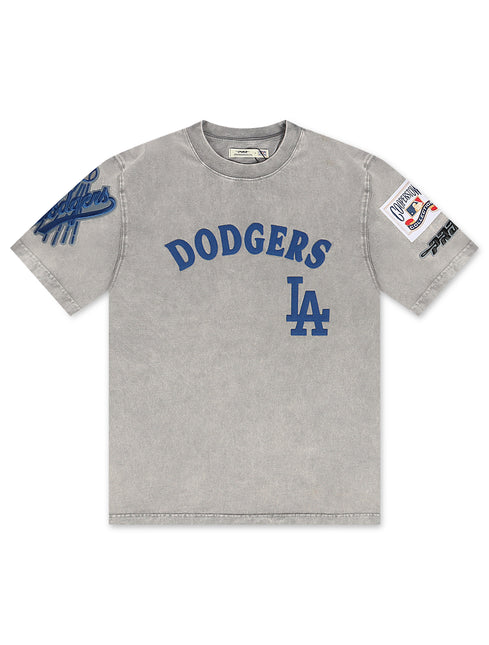 Pro Standard Dodgers First Team Tee - Washed Grey