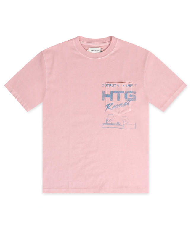 Honor The Gift Records Tee - Pink