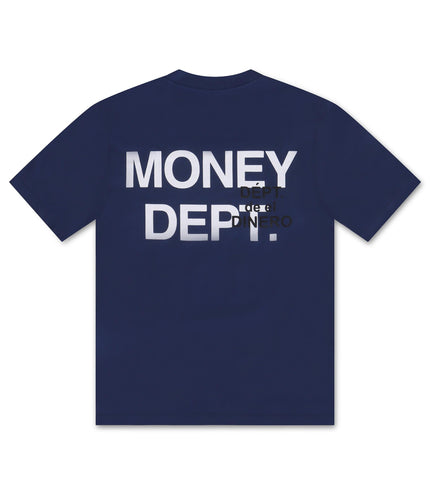 Money Dept. Dept De El Dinero Tee - Navy/White/Black - Denim Exchange 