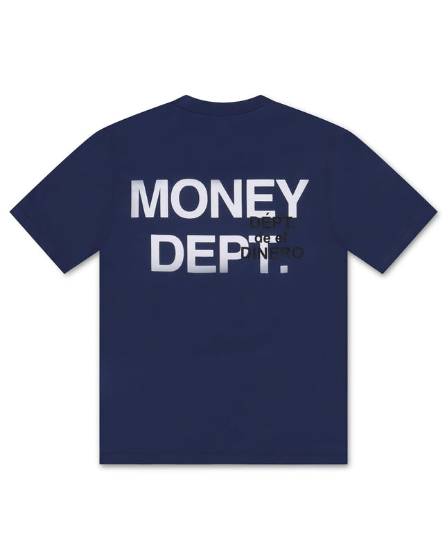 Money Dept. Dept De El Dinero Tee - Navy/White/Black - Denim Exchange 