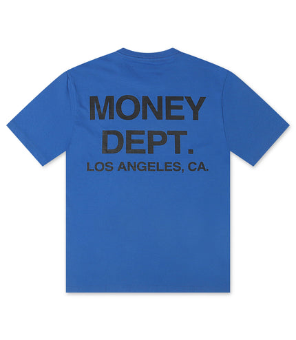 Money Dept. Los Angeles Heavyweight Tee - Blue/Black