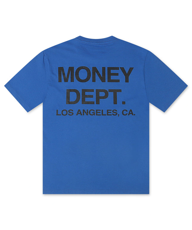 Money Dept. Los Angeles Heavyweight Tee - Blue/Black
