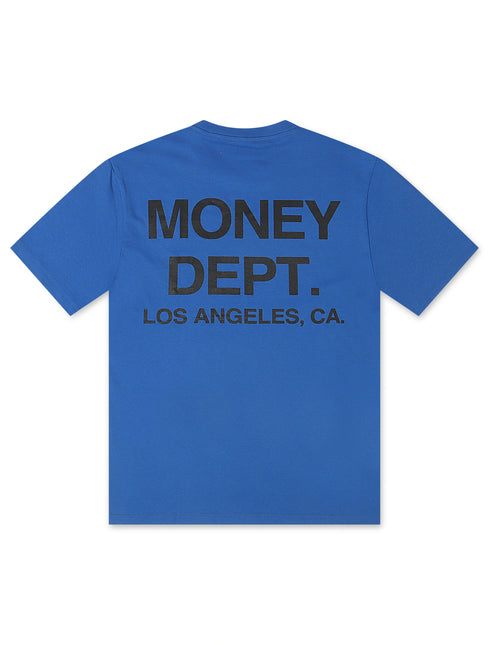 Money Dept. Los Angeles Heavyweight Tee - Blue/Black