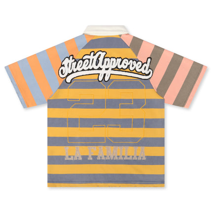Street Approved Raglan Polo - Multicolor
