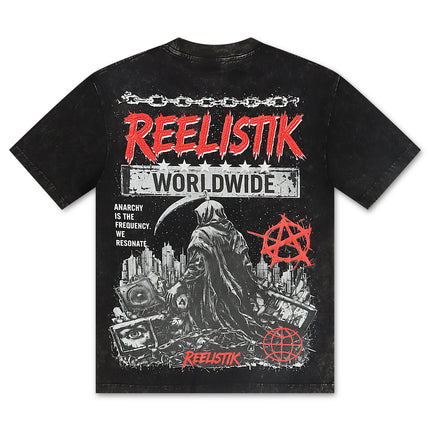 Reelistik Resonate Tee - Black