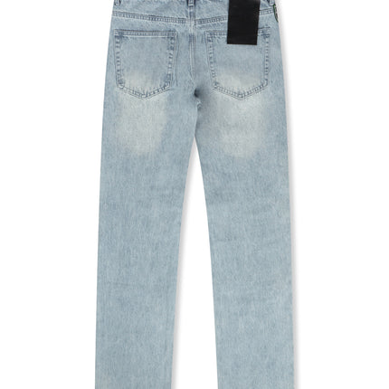 Politics Patch Jeans - Blue Wash