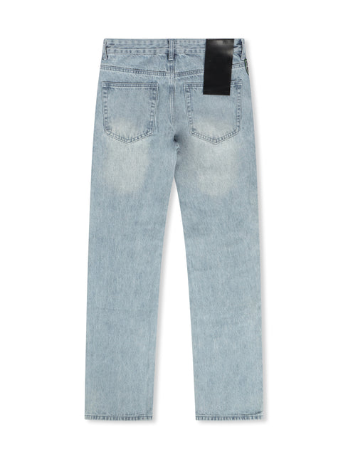 Politics Patch Jeans - Blue Wash