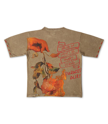 Frost Originals House of Saints Boxed Tee - Mocha