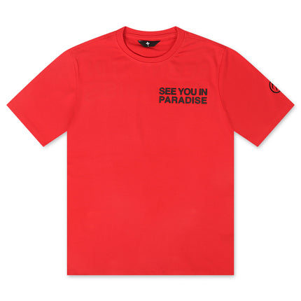 Jordan Craig Block Letter Tee - Red