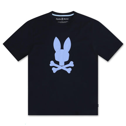 PSYCHO BUNNY HOUSTON GRAPHIC TEE - NAVY PSYCHO BUNNY