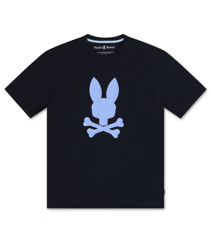 PSYCHO BUNNY HOUSTON GRAPHIC TEE - NAVY PSYCHO BUNNY