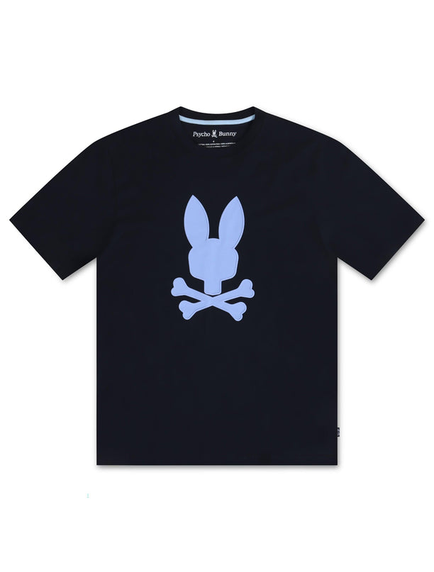 PSYCHO BUNNY HOUSTON GRAPHIC TEE - NAVY PSYCHO BUNNY