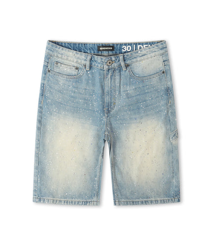 Serenede Fortune Denim Shorts - Denim Blue