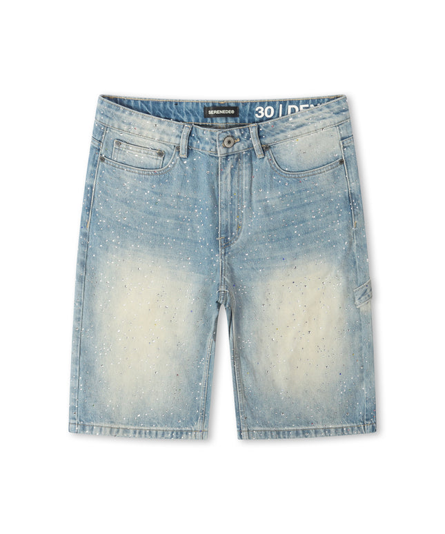 Serenede Fortune Denim Shorts - Denim Blue