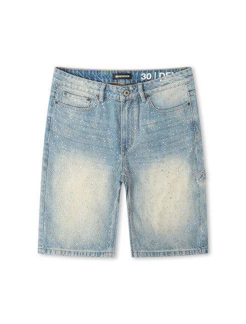 Serenede Fortune Denim Shorts - Denim Blue