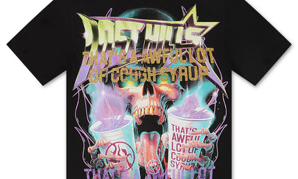 Lost Hills x ALOCS Skully Tee - Black - denim exchange