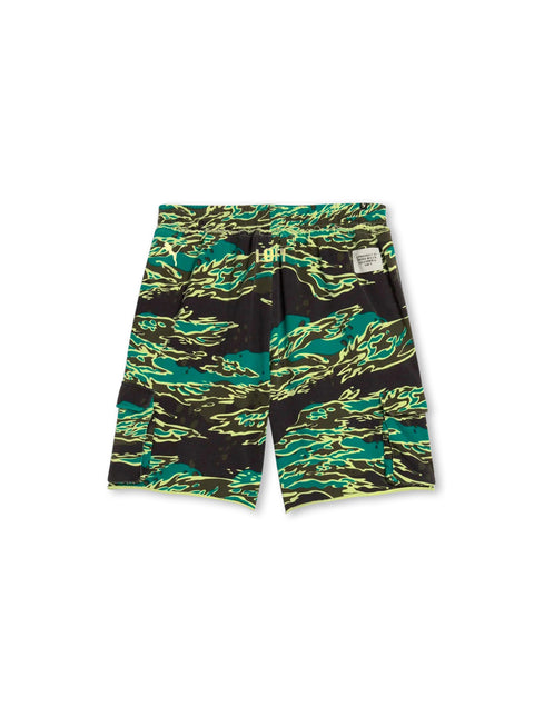 Puma Lafrance Supply Terry Shorts - Green Terrain