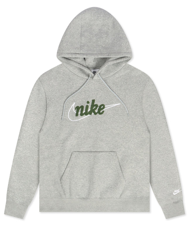 Nike Mens Club Fleece Hoodie - Dark Heather Grey