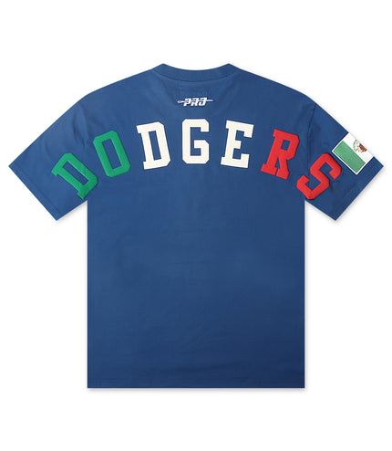Pro Standard Los Angeles Dodgers Mexico Wingspan Tee - Blue