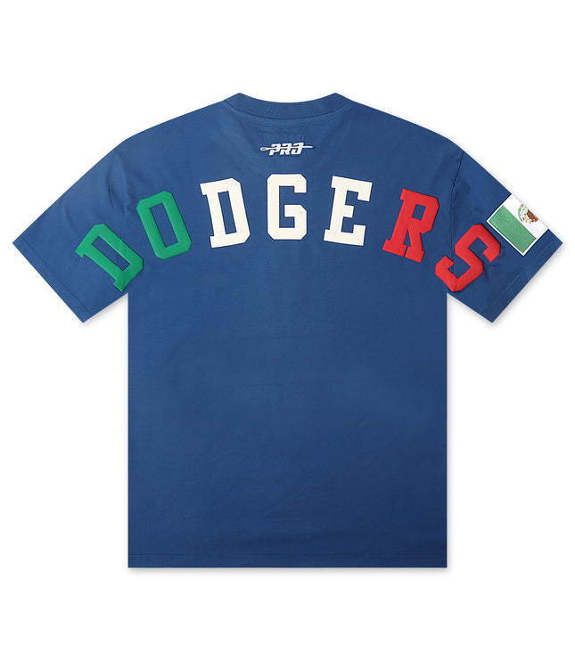 Pro Standard Los Angeles Dodgers Mexico Wingspan Tee - Blue