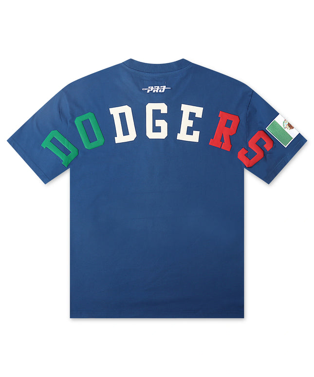 Pro Standard Los Angeles Dodgers Mexico Wingspan Tee - Blue