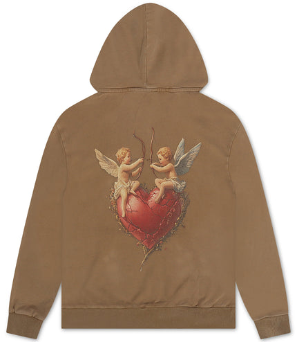 Concept LA Angel Hoodie - Brown Wash
