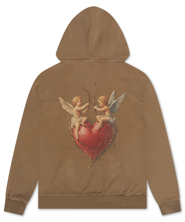 Concept LA Angel Hoodie - Brown Wash