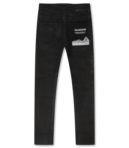 Valabasas Nitric Jean - Black Waxed