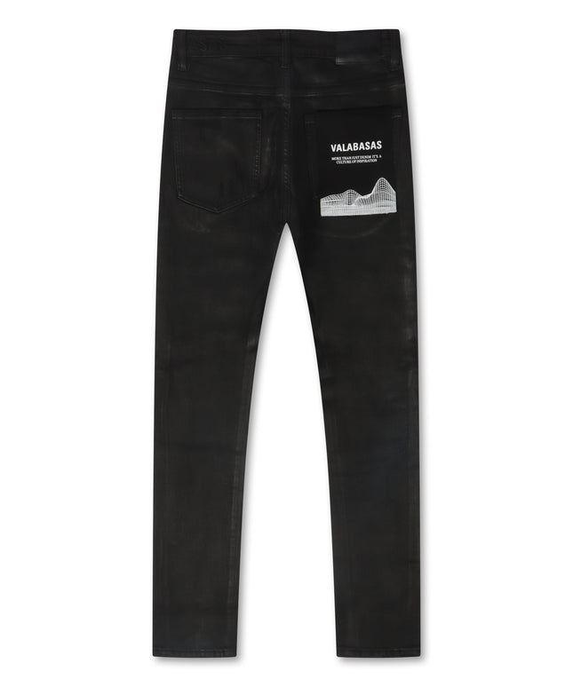 Valabasas Nitric Jean - Black Waxed