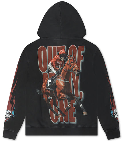 Godspeed Thoroughbred Hoodie - Black wash