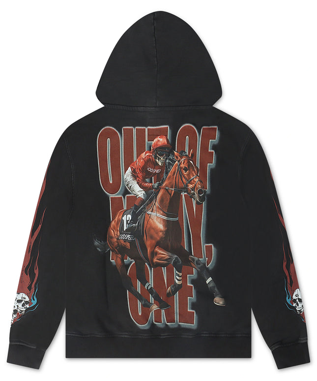 Godspeed Thoroughbred Hoodie - Black wash