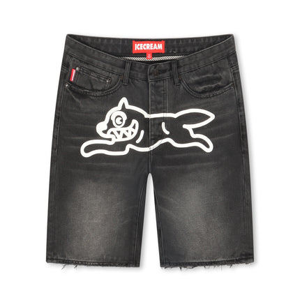 Icecream Frozen Yogurt Jean Short - Black Shade