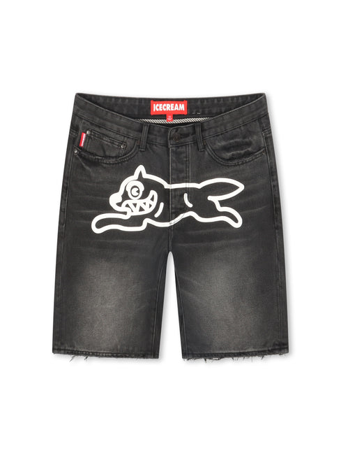 Icecream Frozen Yogurt Jean Short - Black Shade