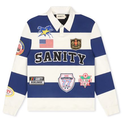 Politics Long Sleeve Shirt Casa - Blue Wash