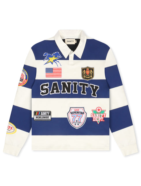 Politics Long Sleeve Shirt Casa - Blue Wash
