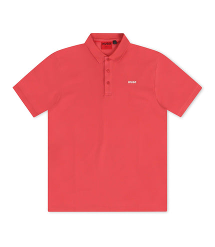 HUGO REGULAR FIT DONOS POLO - RED HUGO