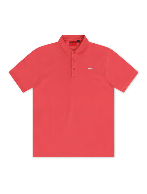 HUGO REGULAR FIT DONOS POLO - RED HUGO