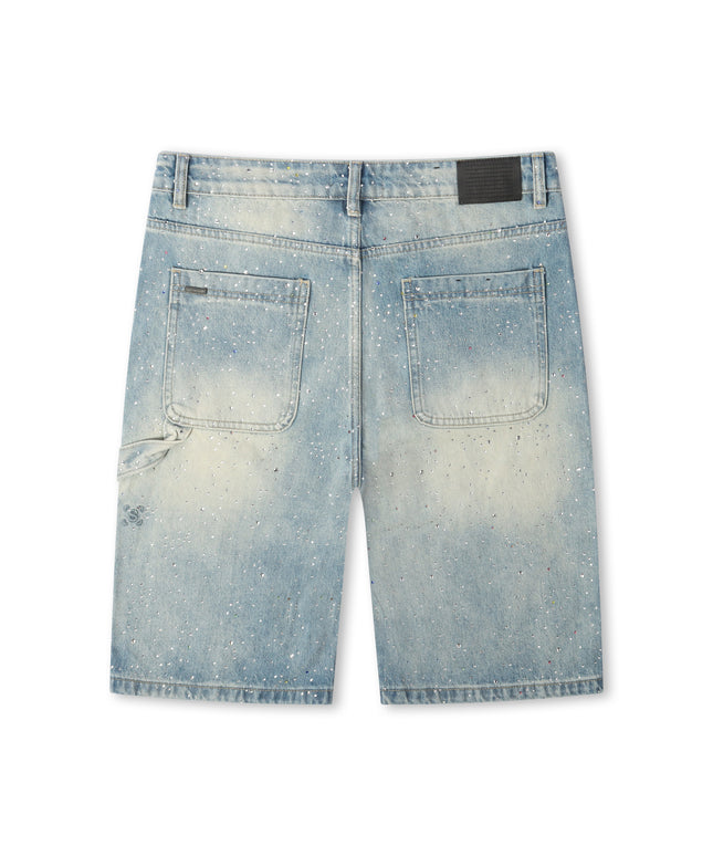 Serenede Fortune Denim Shorts - Denim Blue