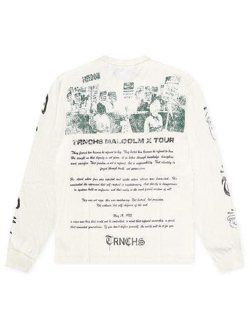 Trnchs Malcolm Thermal Long Sleeve - White