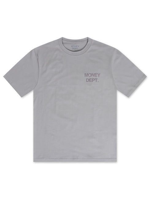 Money Dept. Los Angeles Heavyweight Tee - Gray/Lavender