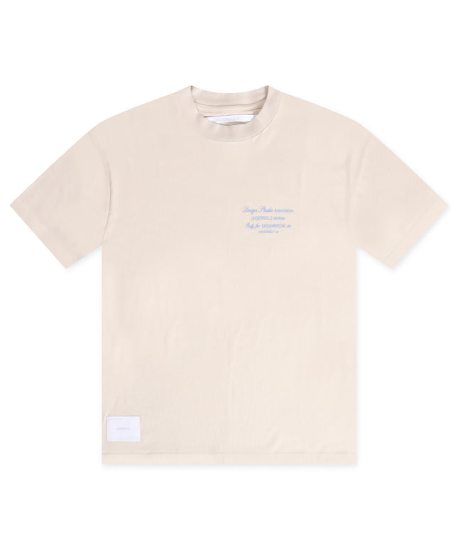 Camiseta básica Undergold Dreamers - Crema