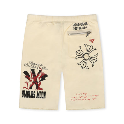 Smugglers Moon Heaven Made Knit Shorts - Ivory