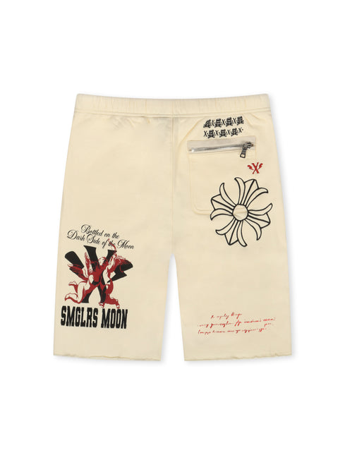 Smugglers Moon Heaven Made Knit Shorts - Ivory