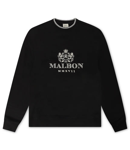 Malbon Monarch Crewneck - Black