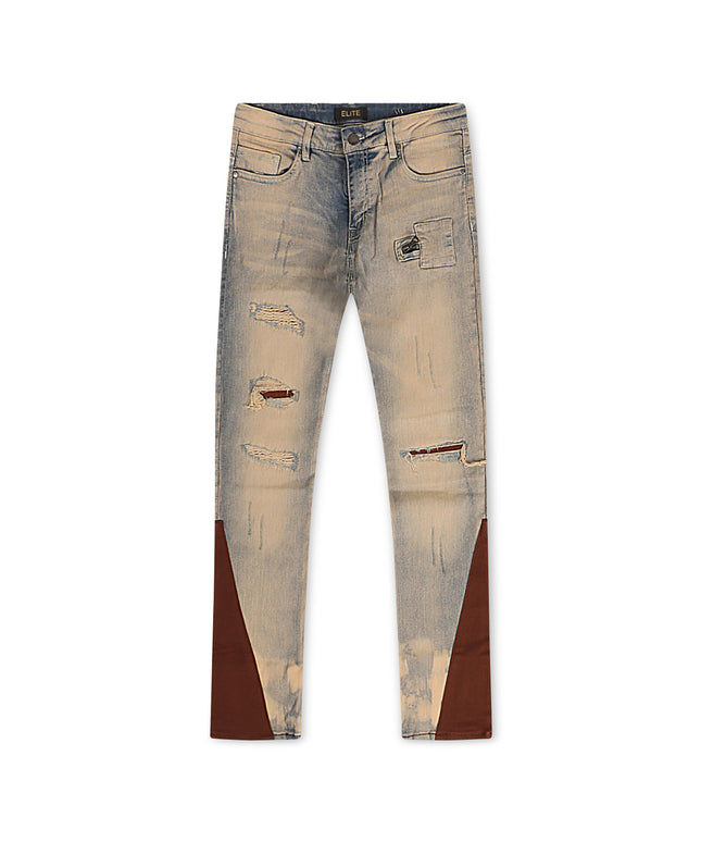 Elite Denim Kids Straight Leg Jeans - Mocha