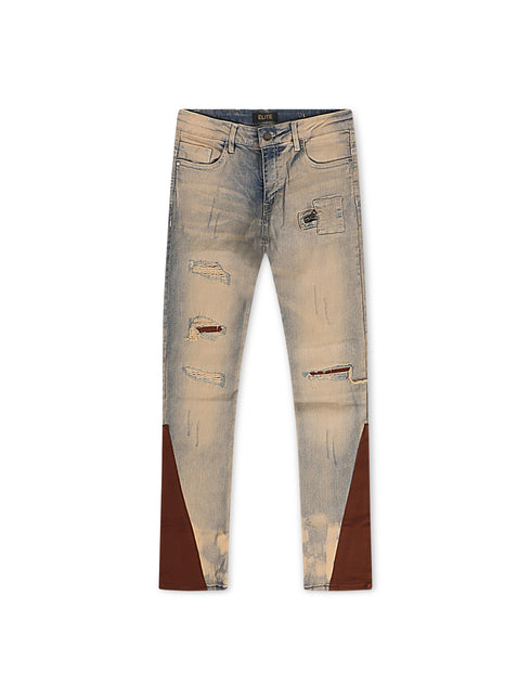 Elite Denim Kids Straight Leg Jeans - Mocha