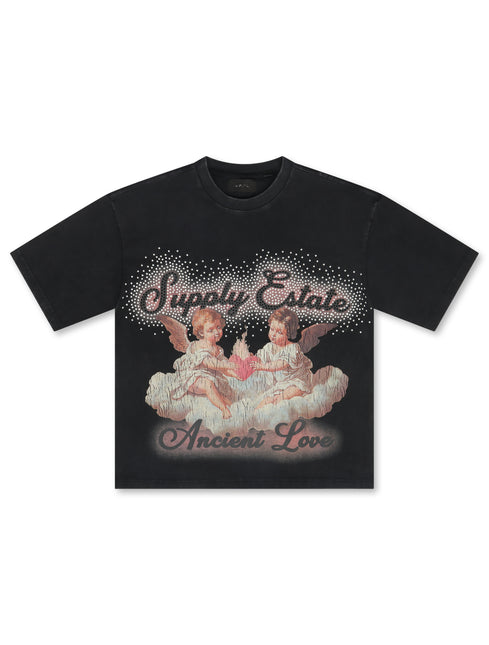 Supply West Supply Angels Boxy Tee - Black