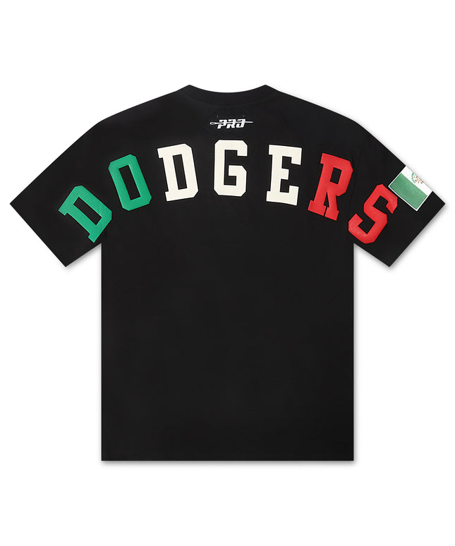 Pro Standard Los Angeles Dodgers Mexico Wingspan Tee - Black