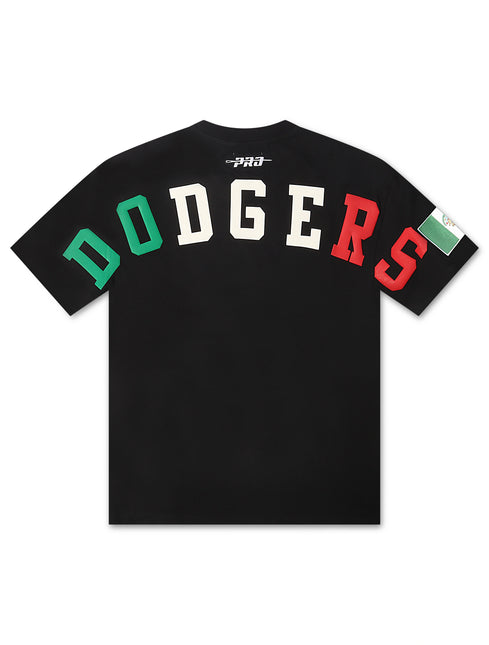 Pro Standard Los Angeles Dodgers Mexico Wingspan Tee - Black